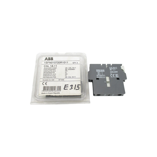 ABB 1SFN01072R1011 CAL18-11 690V 16A (PKG OF 2) NSMP