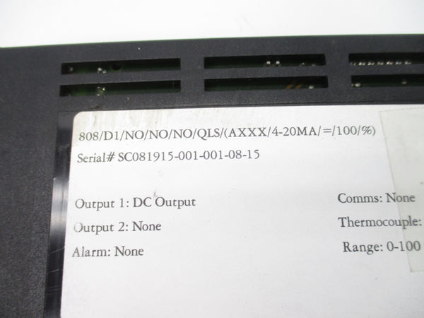 EUROTHEM 808/D1/NO/NO/NO/QLS/(AXXX/4-20MA/=/100%) 0-100 NSNP