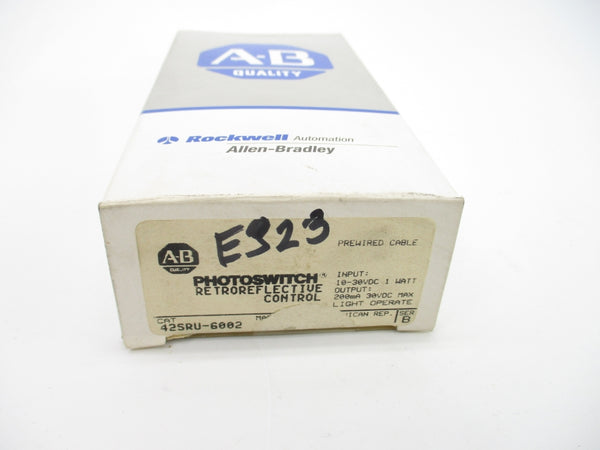ALLEN BRADLEY 42SRU-6002 SER. B 10-30VDC (GY/BL) NSMP