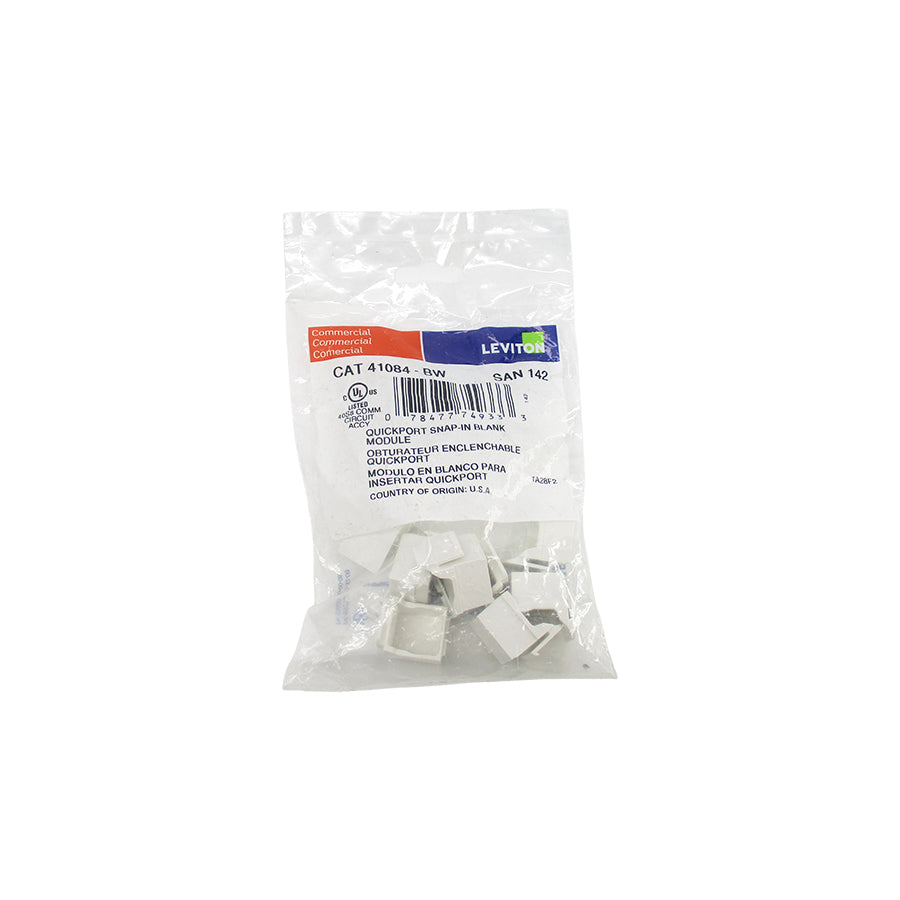 LEVITON 41084-BW SAN142 (PKG OF 10) NSMP