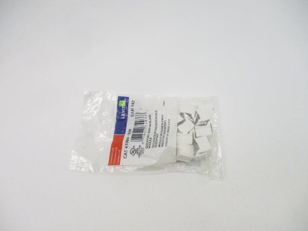 LEVITON 41084-BW SAN142 (PKG OF 10) NSMP