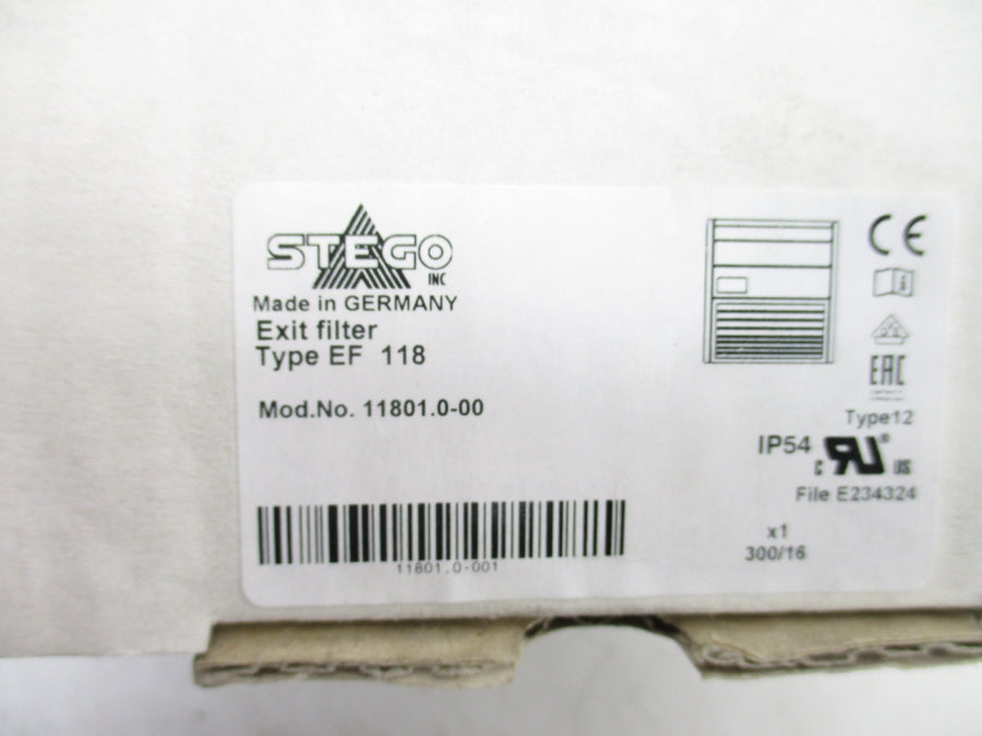 STEGO 11801.0-00 EF118 NSMP