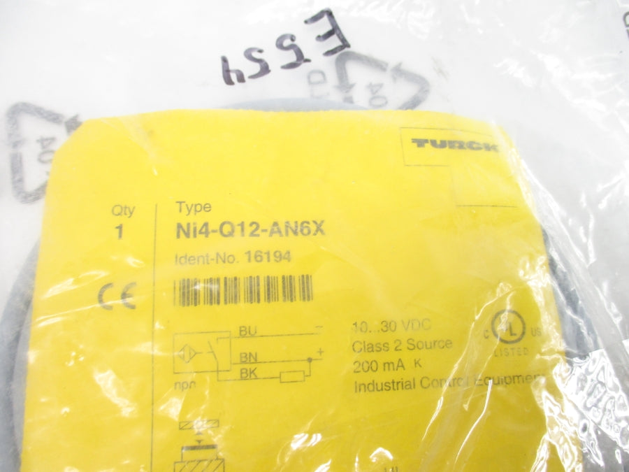 TURCK NI4-Q12-AN6X 16194 10-30VDC NSMP