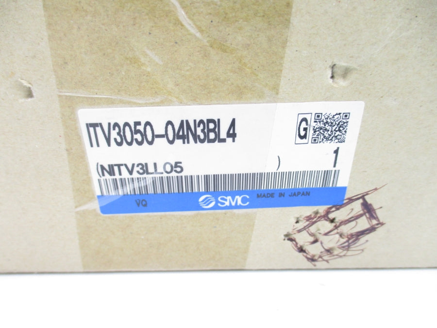 SMC ITV3050-04N3BL4 24VDC 0.7-130PSI (AS PICTURED) NSMP