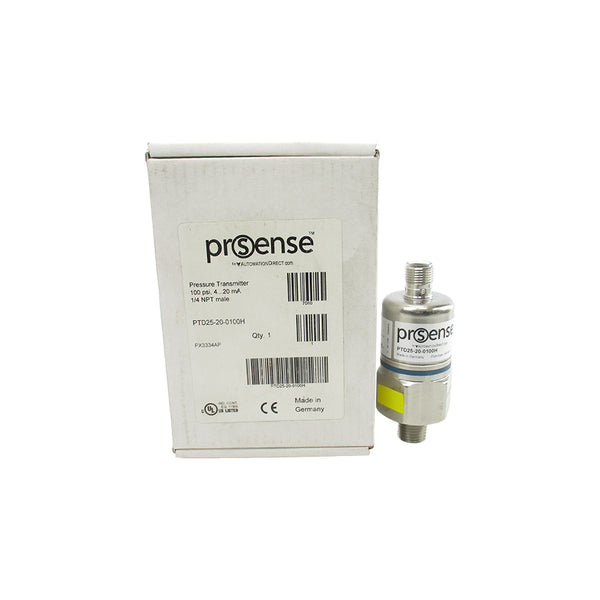 PROSENSE PTD25-20-0100H 9.6-32VDC 100PSI NSMP