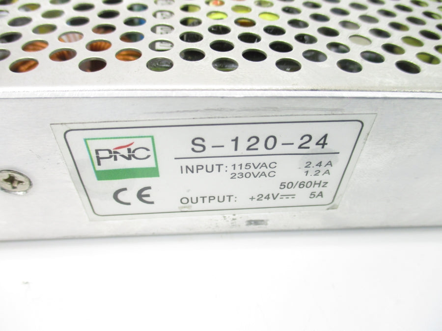 PNC S-120-24 115/230VAC 1.2/2.4A NSNP