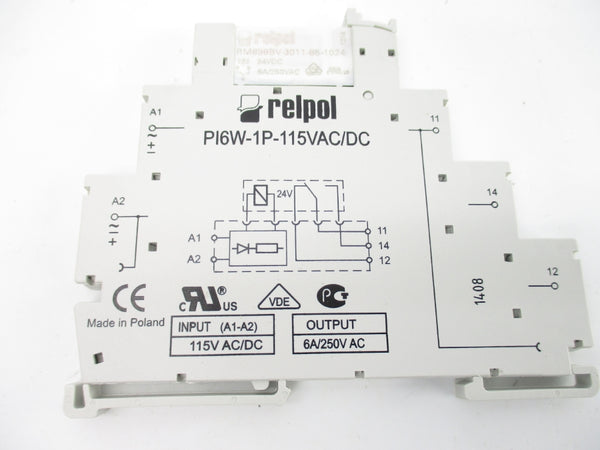 RELPOL PI6W-1P-115VAC/DC 115VAC/DC 6A NSNP