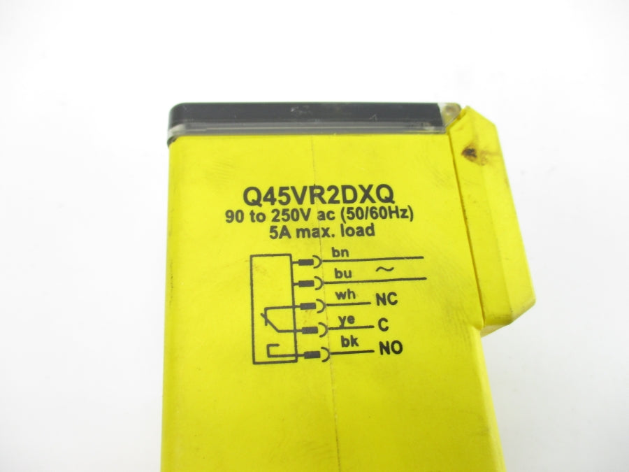 BANNER ENGINEERING Q45VR2DXQ 90-250VAC UNMP
