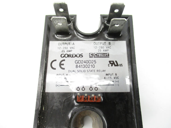GORDOS CROUZET GD240D25 84130210 12-280VAC 25A UNMP