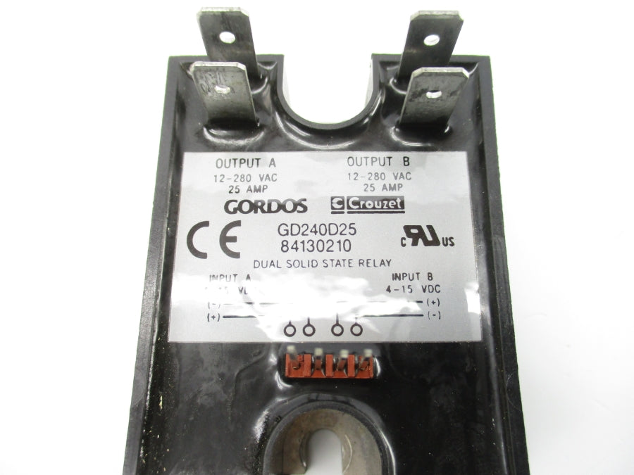 GORDOS CROUZET GD240D25 84130210 12-280VAC 25A UNMP