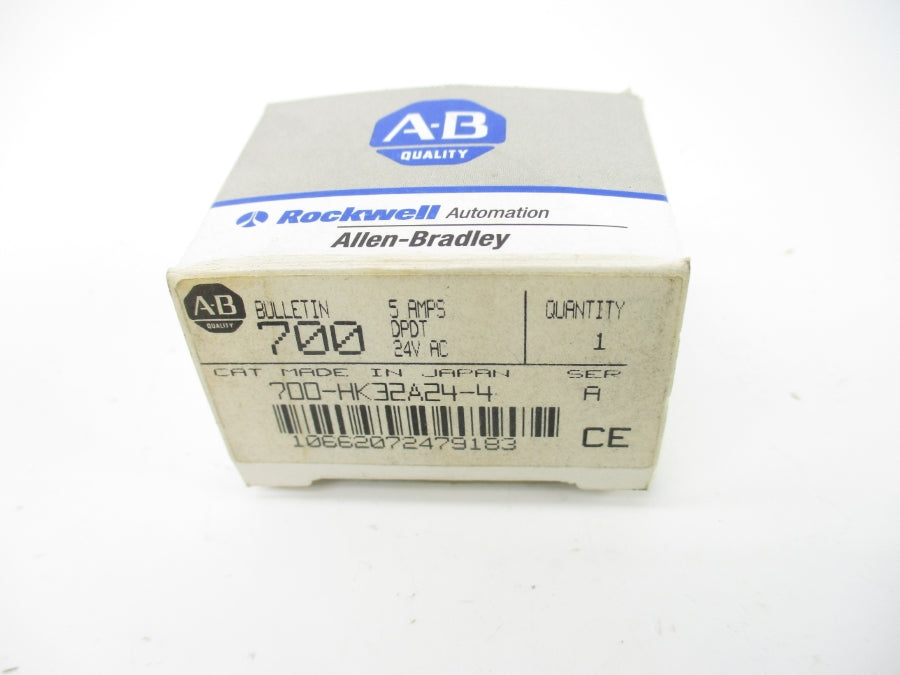 ALLEN BRADLEY 700-HK32A24-4 SER. A 24VAC 5A (GY/BL) NSMP