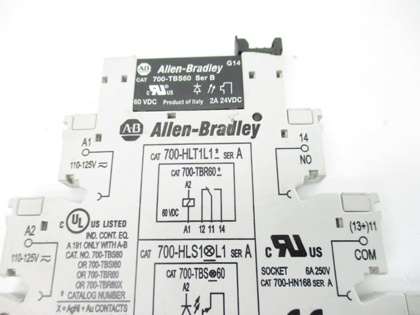 ALLEN BRADLEY 700-HLT1L160 SER. A 60VDC 2A NSNP