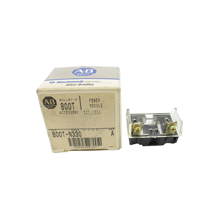 ALLEN BRADLEY 800T-N330 SER. A 120V (GY/BL) NSMP