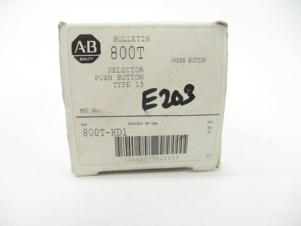 ALLEN BRADLEY 800T-KD1 SER. T (WH) NSMP