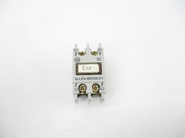 ALLEN BRADLEY 195-FA02 SER. A 600VAC 1.2A (GY/BL) NSMP
