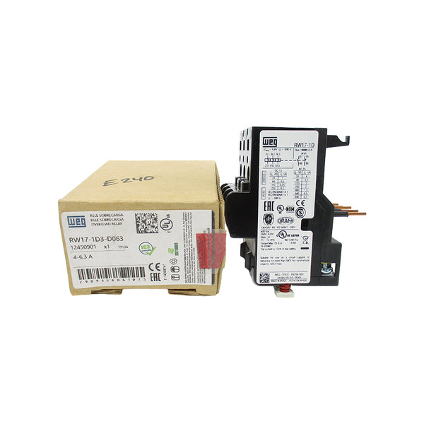 WEG RW17-1D3-D063 12450901 600VAC 4-6.3A NSMP