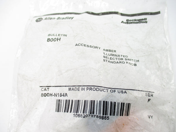 ALLEN BRADLEY 800H-N154A SER. F NSMP