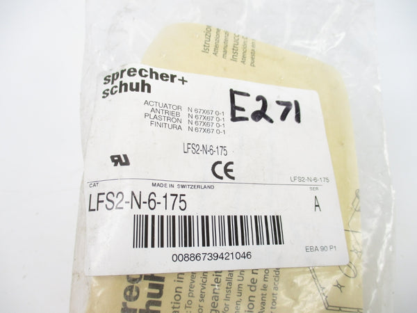 SPRECHER+SCHUH LFS2-N-6-175 SER. A NSMP