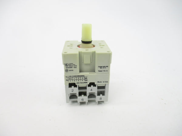 ALLEN BRADLEY 194L-E12-1753 SER. A 600VAC 12A (WH/YL) NSMP