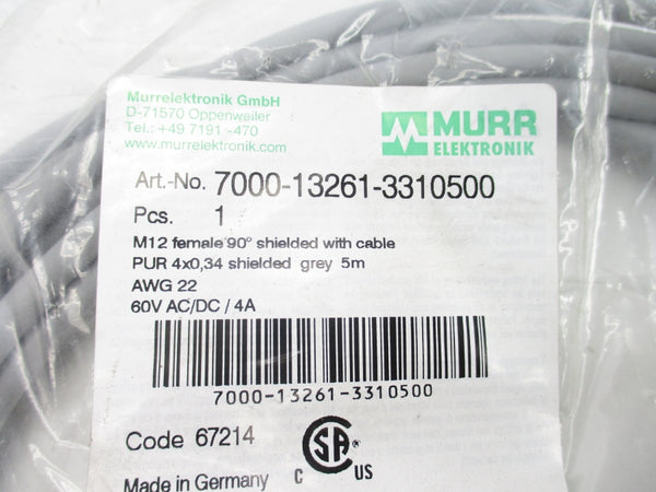 MURR ELEKTRONIK 7000-13261-3310500 60VAC/DC 4A NSMP