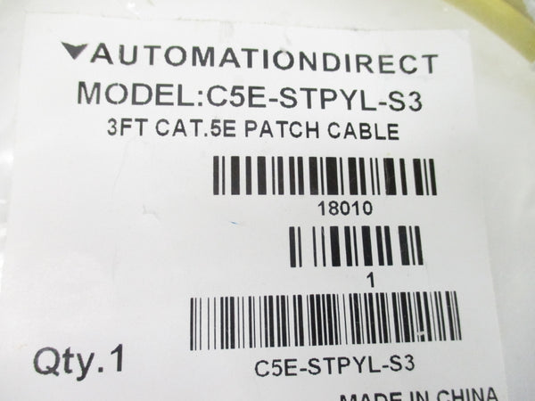 AUTOMATION DIRECT C5E-STPYL-S3 NSMP