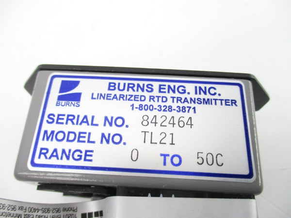 BURNS TL21 0-50'C NSNP