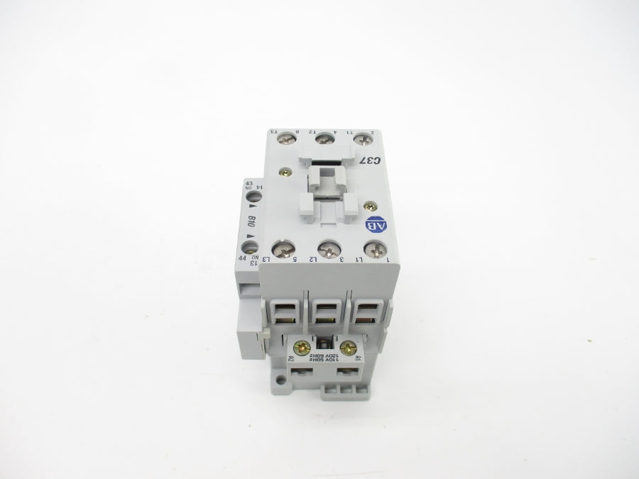 ALLEN BRADLEY 100-C37D10 SER. B 110/120V (BR/WH) NSMP
