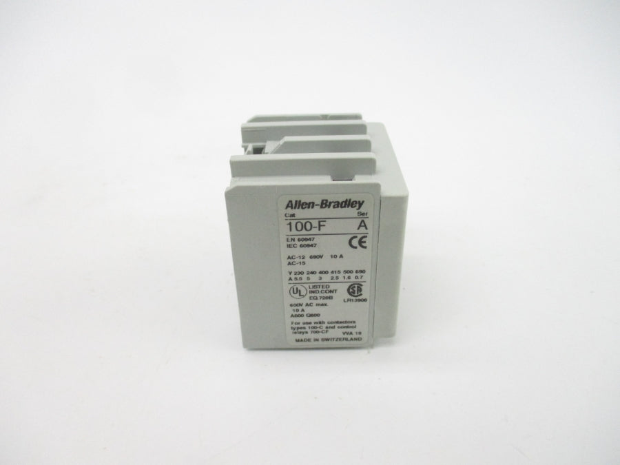 ALLEN BRADLEY 100-FB22 SER. A 600VAC 10A (WH) NSMP