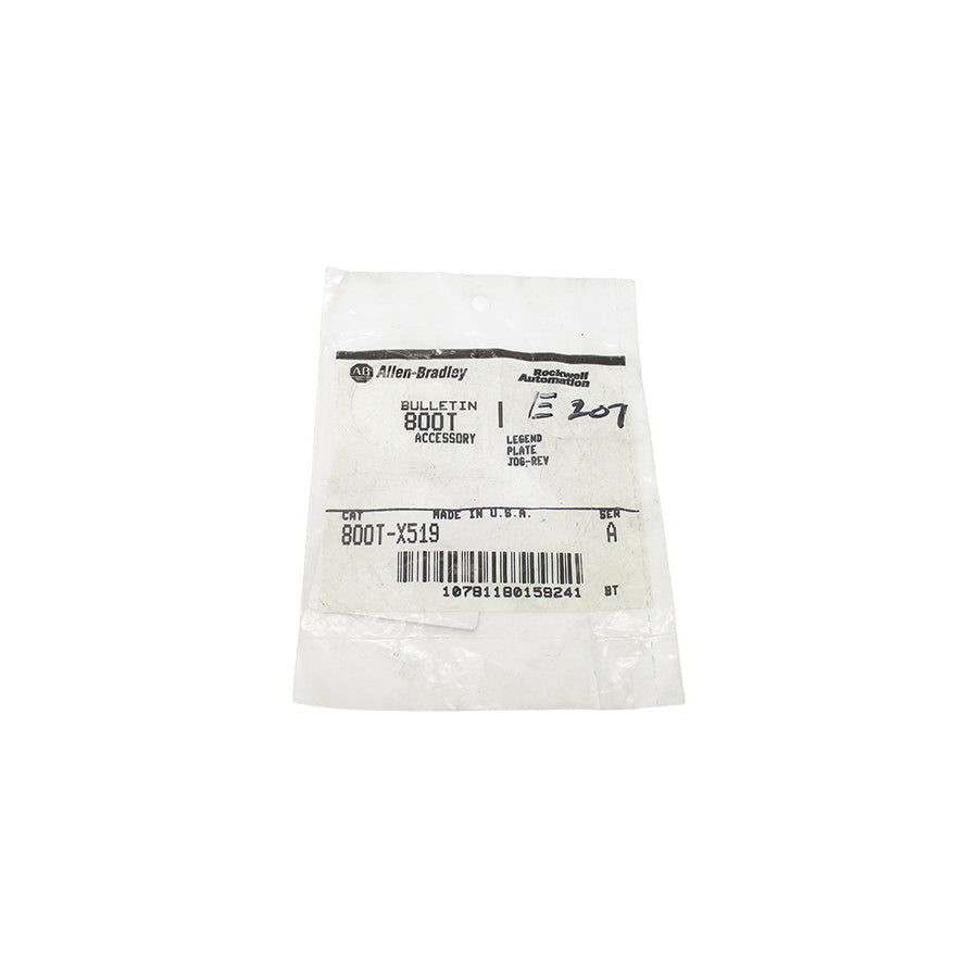 ALLEN BRADLEY 800T-X519 SER. A NSMP