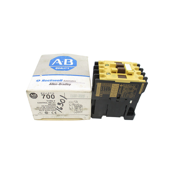 ALLEN BRADLEY 700-F220A1 SER. B 110/120V (YELLOW) (GY/BL) NSMP
