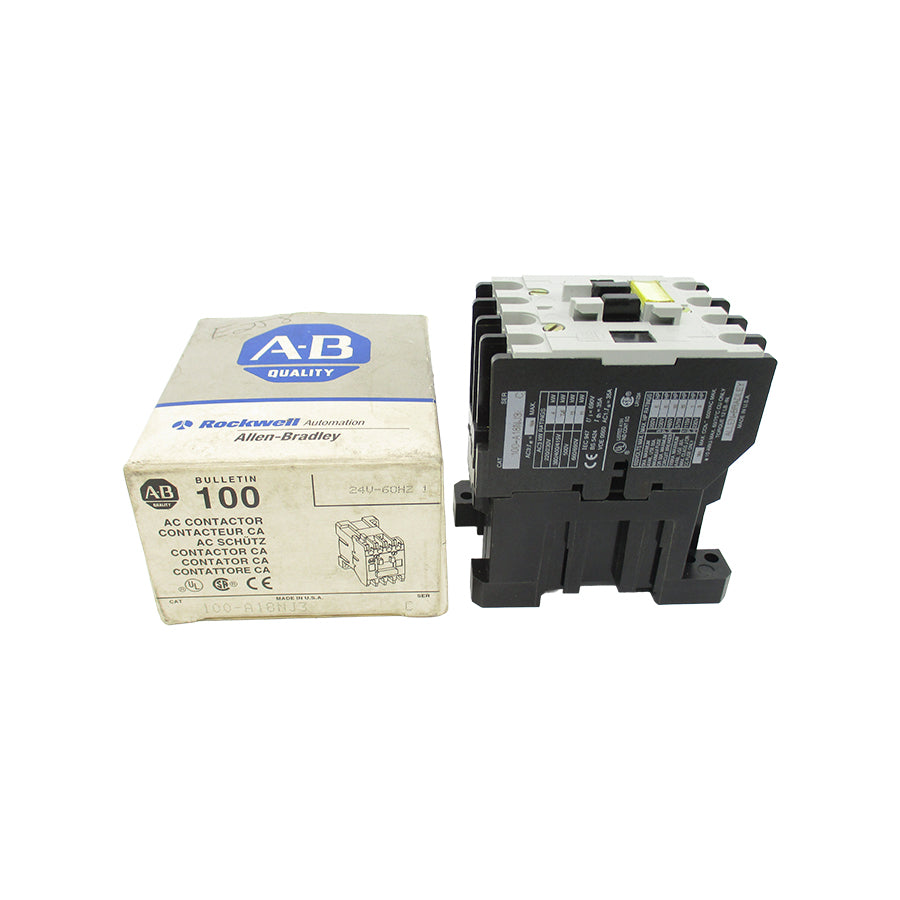 ALLEN BRADLEY 100-A18NJ3 SER. C 24V (GY/BL) NSMP