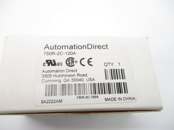 AUTOMATION DIRECT 750R-2C-120A 120VAC NSMP