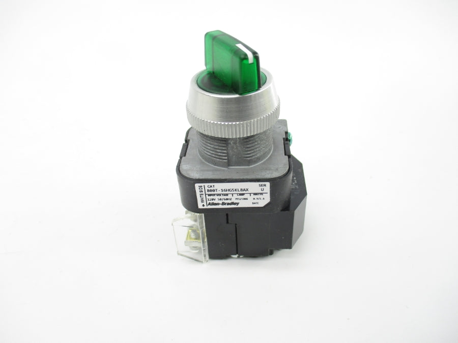 ALLEN BRADLEY 800T-16HG5KL8AX SER. U 120VAC (WH) NSMP