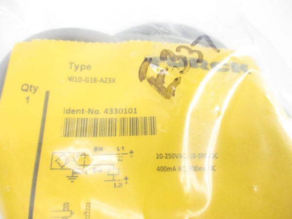 TURCK NI10-G18-AZ3X 4330101 20-250VAC NSMP