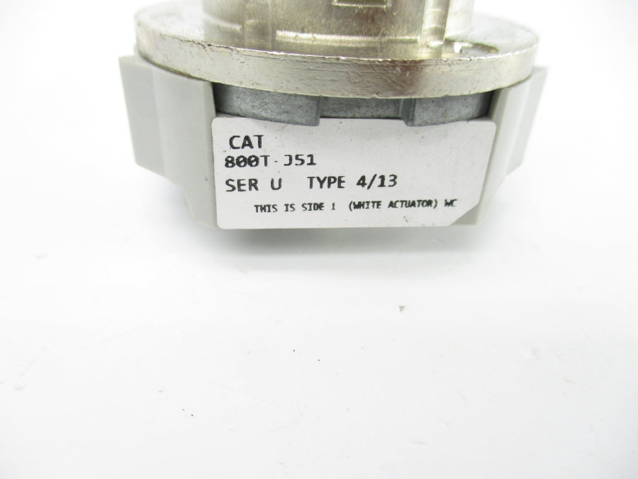 ALLEN BRADLEY 800T-J51 SER. U (NO KEY) NSNP