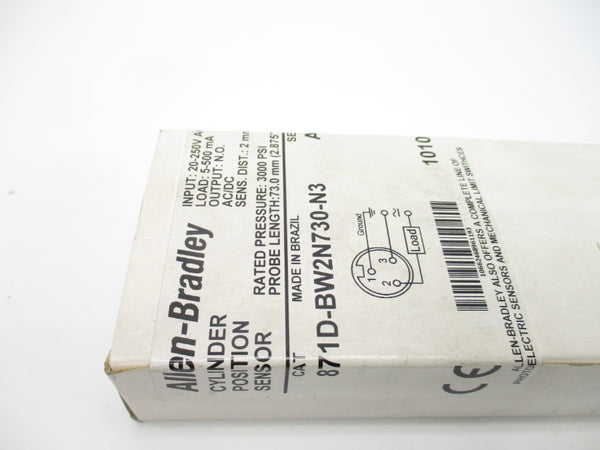 ALLEN BRADLEY 871D-BW2N730-N3 SER. A 20-250VAC/DC (WH) NSMP
