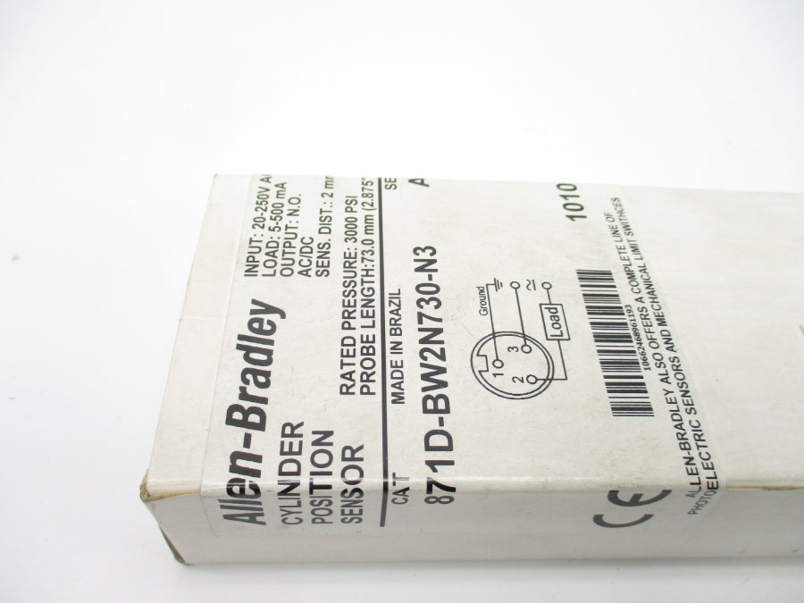 ALLEN BRADLEY 871D-BW2N730-N3 SER. A 20-250VAC/DC (WH) NSMP