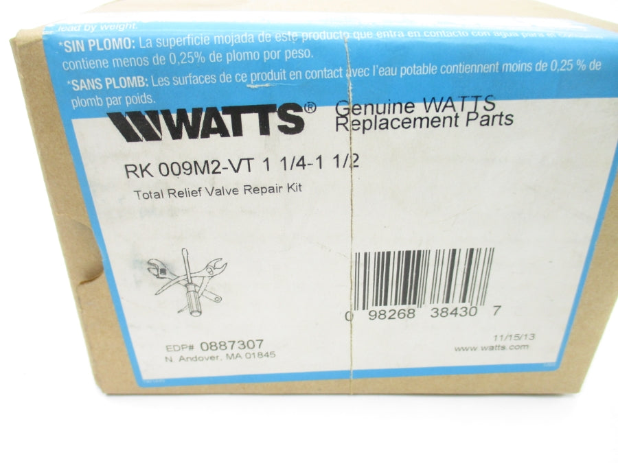 WATTS RK009M2-VT1-1/4-1-1/2 0887307 NSMP