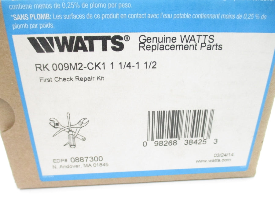 WATTS RK009M2-CK1-1-1/4-1-1/2 0887300 NSMP