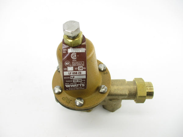 WATTS 1/2-LFU5B-LP-Z3 0009108 10-35PSI NSMP