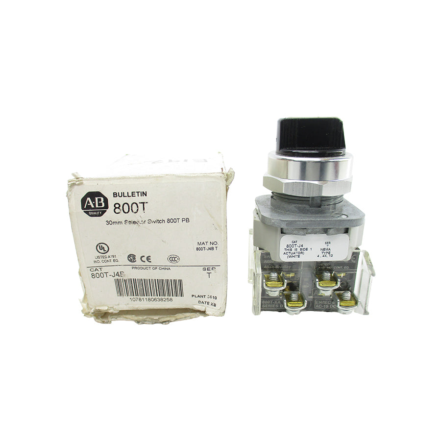 ALLEN BRADLEY 800T-J4B SER. T (WH) NSMP