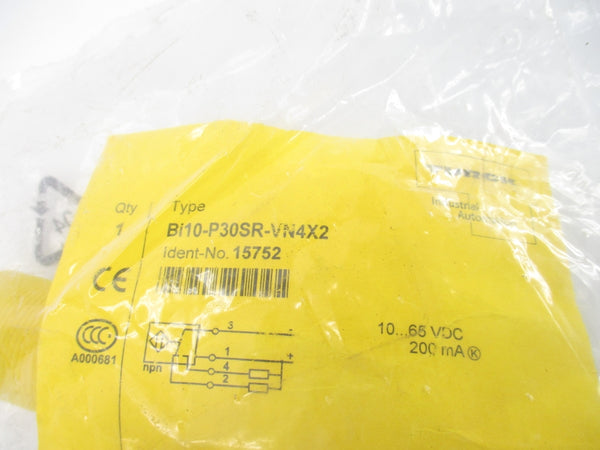 TURCK BI10-P30SR-VN4X2 15752 10-65VDC NSMP