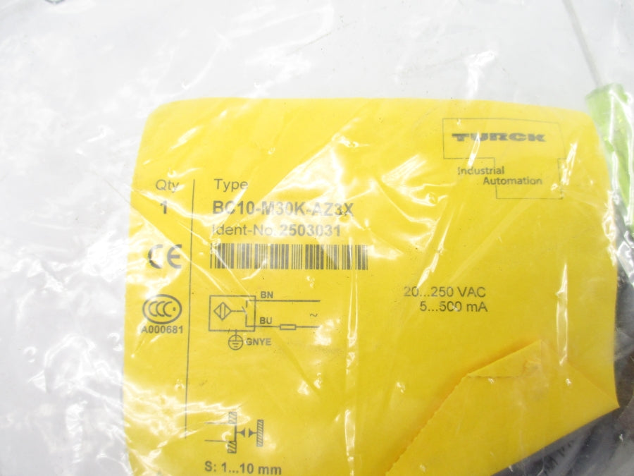 TURCK BC10-M30K-AZ3X 2503031 20-250VAC NSMP