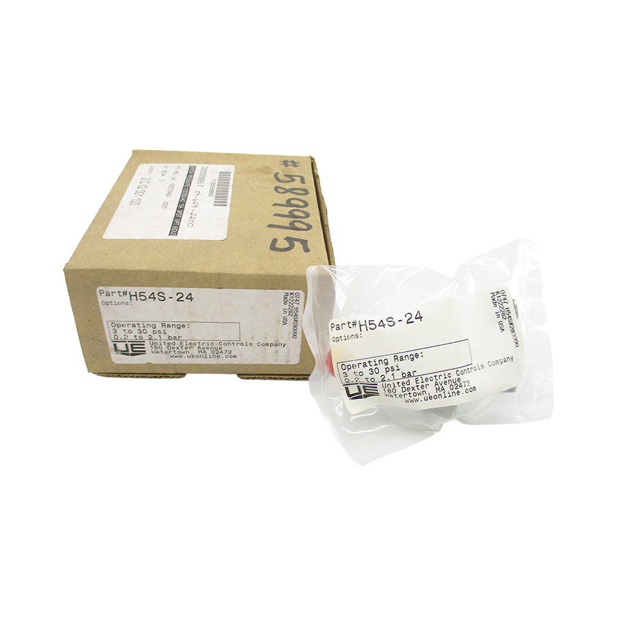 UNITED ELECTRIC H54S-24 3-30PSI NSMP