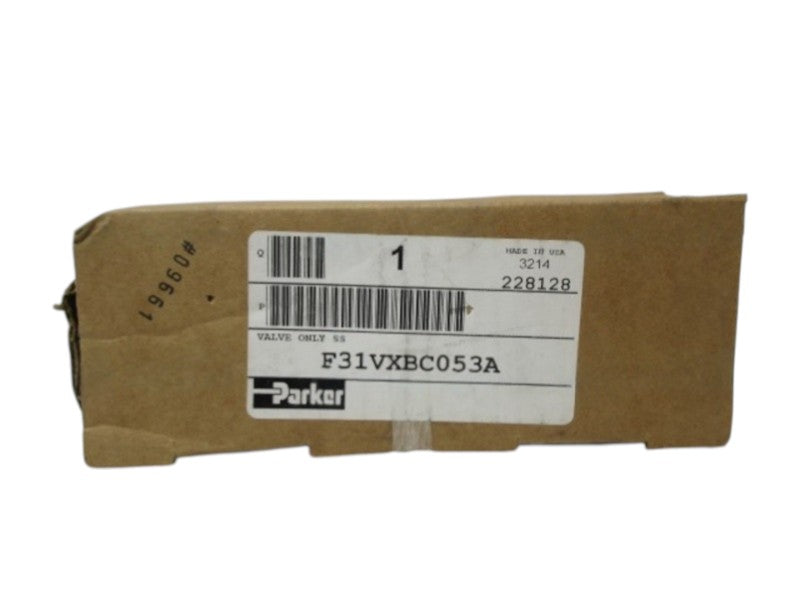 PARKER F31VXBC053A SOLENOID VALVE BLOCK NSMP