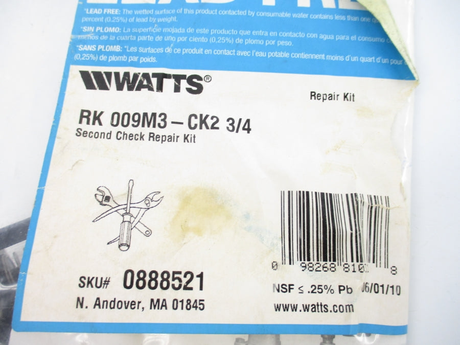 WATTS RK009M3-CK2-3/4 0888521 NSMP