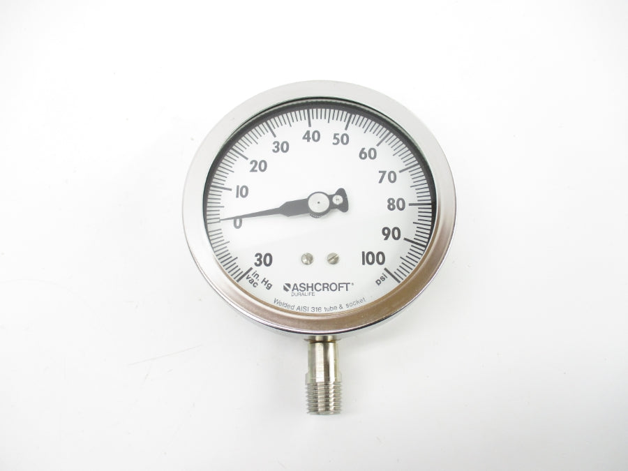 ASHCROFT 101009SW02LXMG30IMV&100# 100PSI NSMP