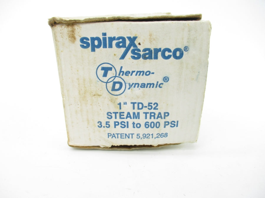 SPIRAX SARCO TD-52 3.5-600PSI 1" NSMP