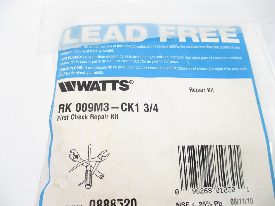 WATTS RK009M3-CK1-3/4 0888520 NSMP