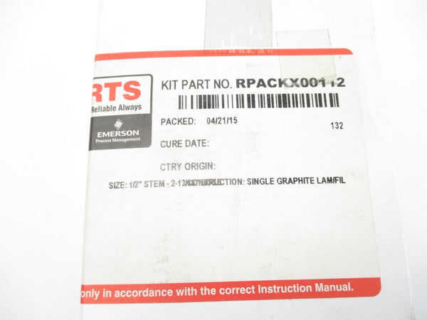FISHER RPACKX00112 NSFS